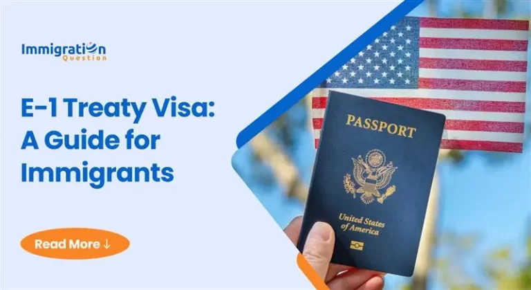 E-1 Treaty Trader Visa