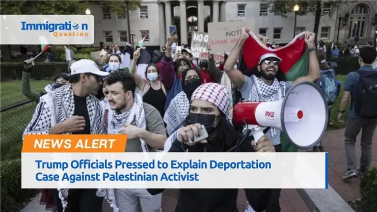 Deportation Case Against Palestinian Activist