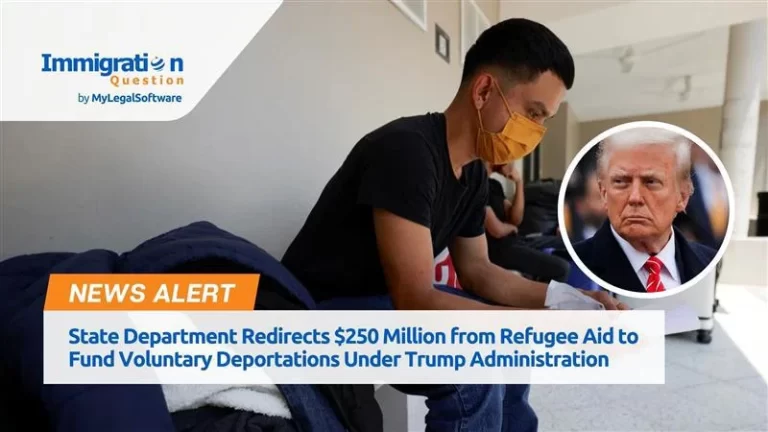 State Department redirects refugee aid to fund voluntary deportations under Trump administration