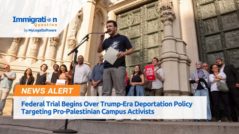 Federal Trial Begins Over Trump-Era Deportation Policy Targeting Pro-Palestinian Campus Activists