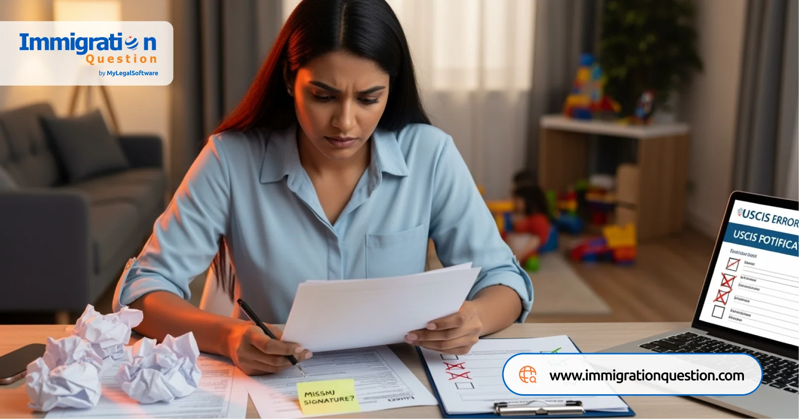 Avoid delays by double-checking all details on the n-600 form for child.