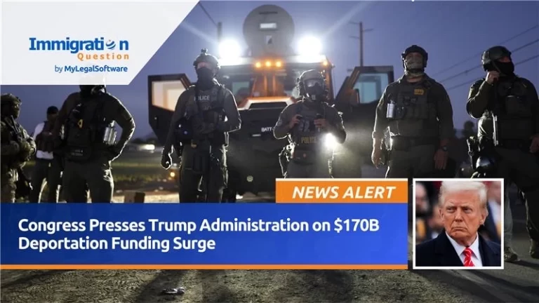 Congress Presses Trump Administration on $170B Deportation Funding Surge