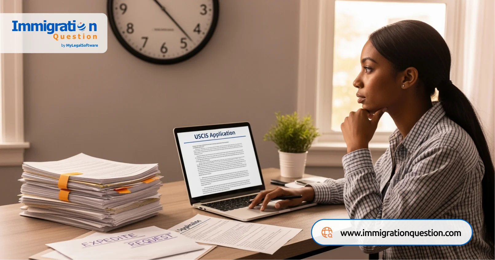 EAD processing time can be reduced through expedited application options.