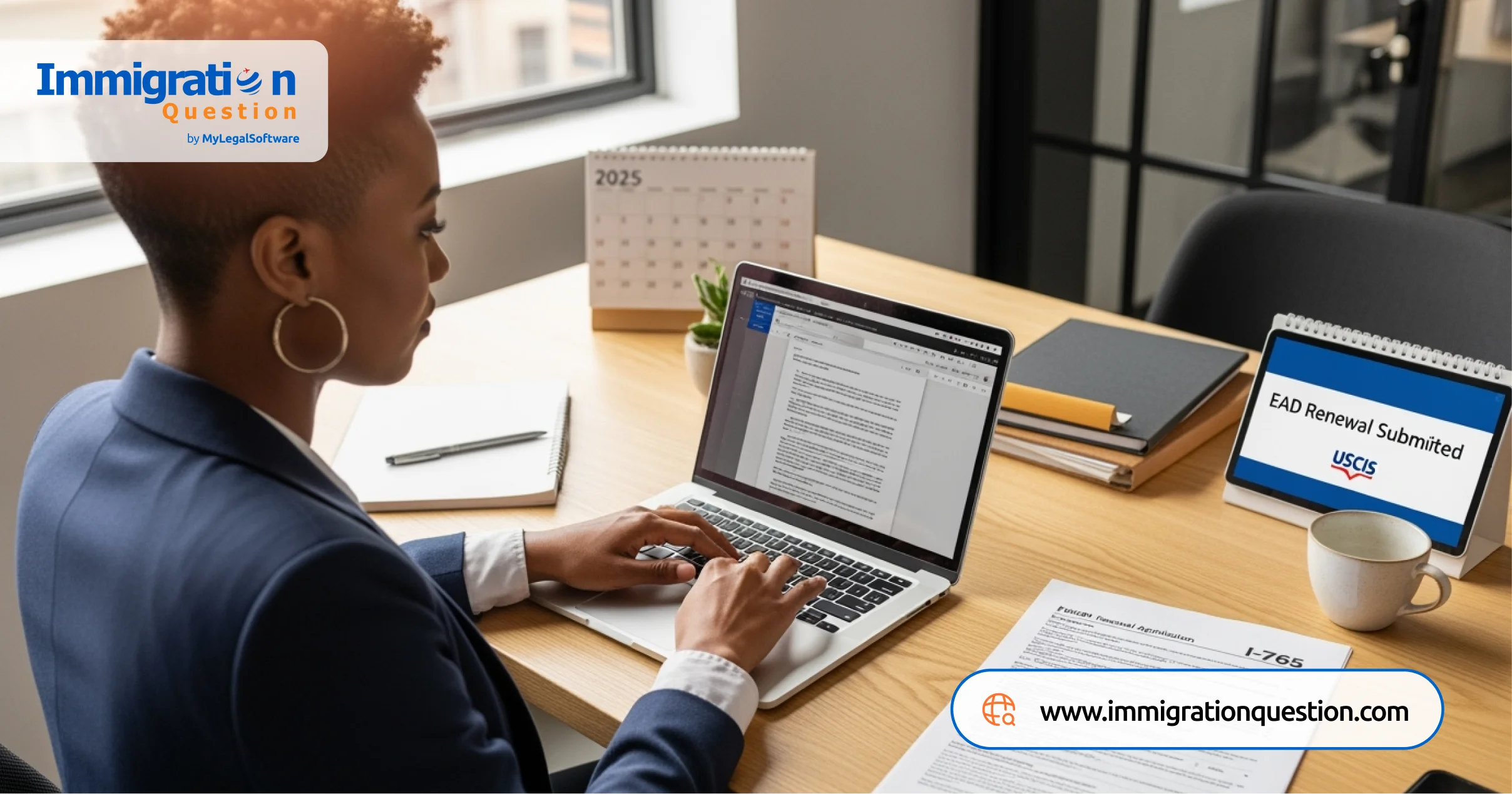 EAD renewal USCIS allows employees to continue working without interruption.