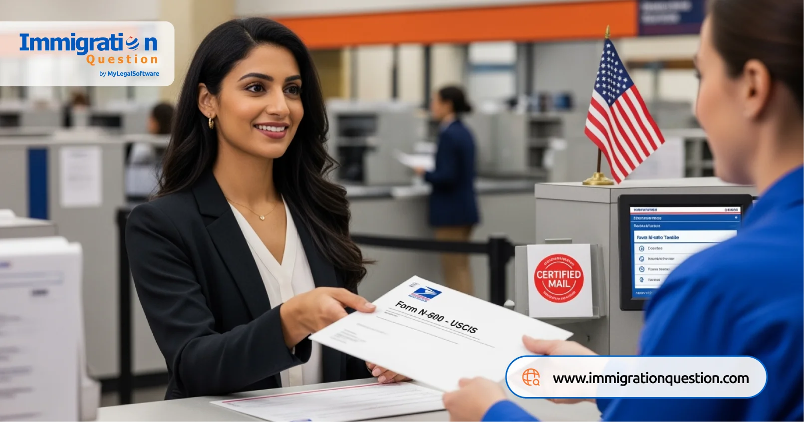 Follow these steps to submit your form n 600 application for certificate of citizenship.