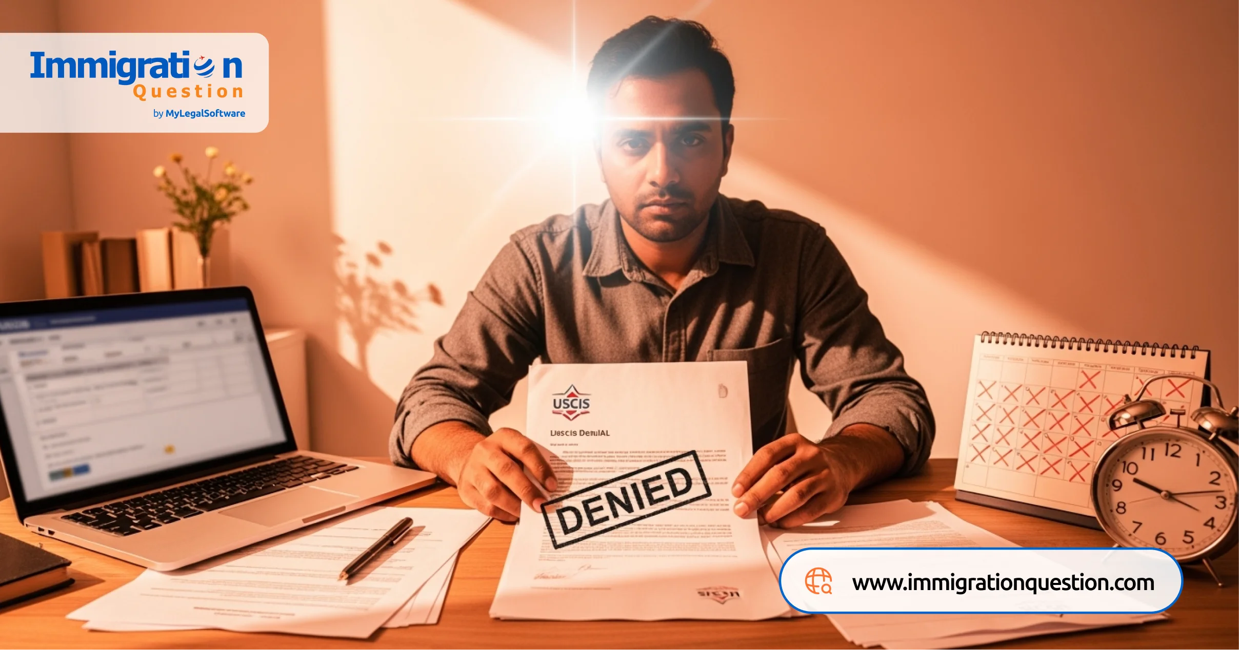 A humanitarian parole application is often denied due to insufficient evidence of urgent humanitarian need.