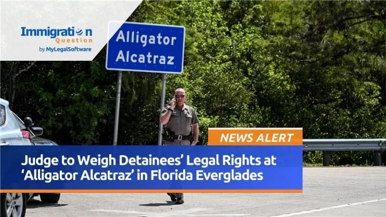 Judge to Weigh Detainees' Legal Rights at 'Alligator Alcatraz' in Florida Everglades