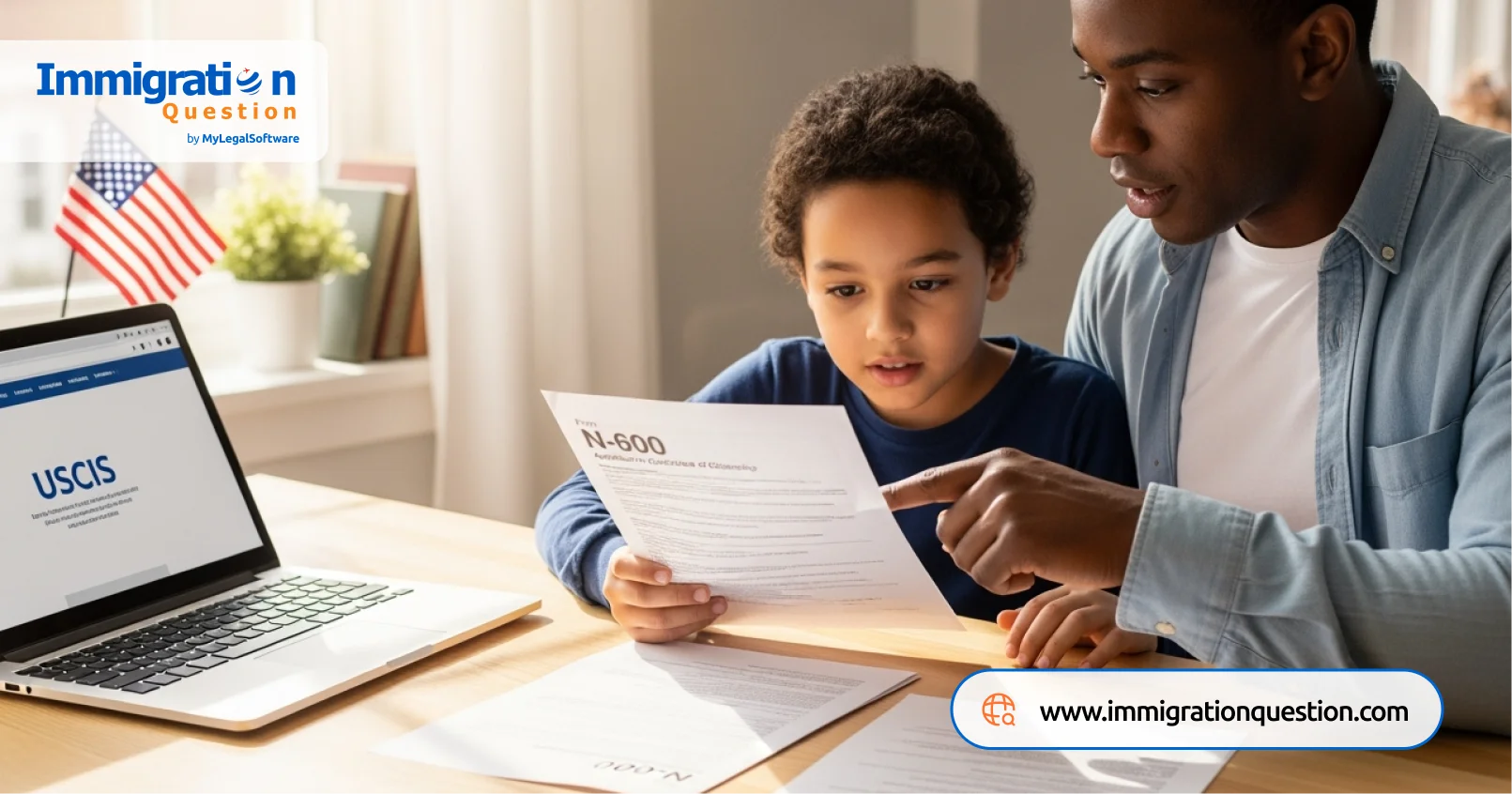 The n-600 requirements must be met by individuals claiming U.S. citizenship through parents.