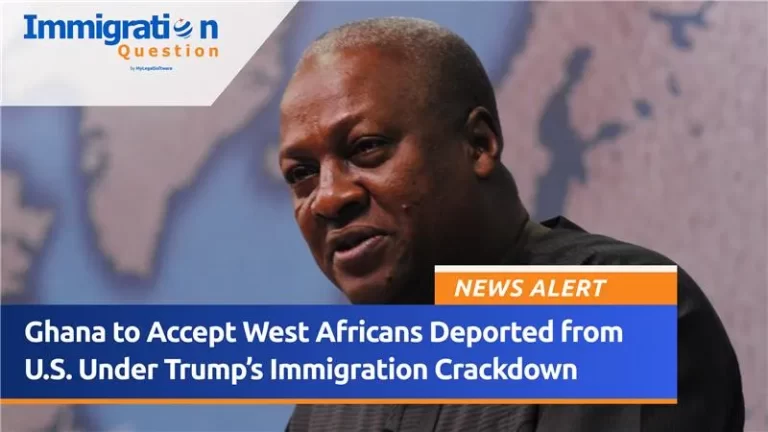 Ghana accepts U.S. deportees
