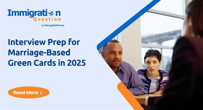 marriage green card interview questions