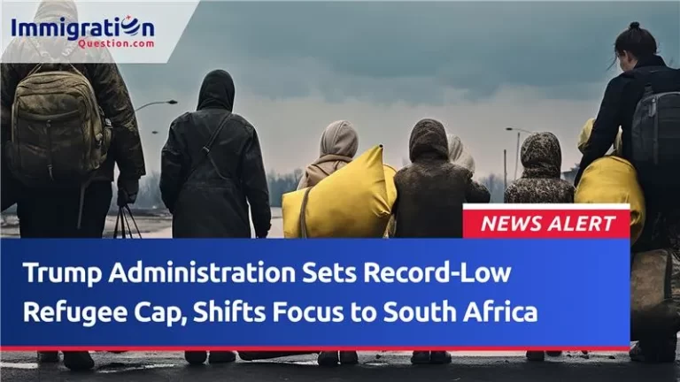 U.S. refugee cap 2026