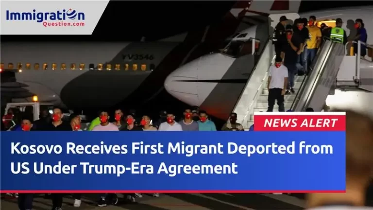 Kosovo Receives First Migrant Deported from US Under Trump-Era Agreement