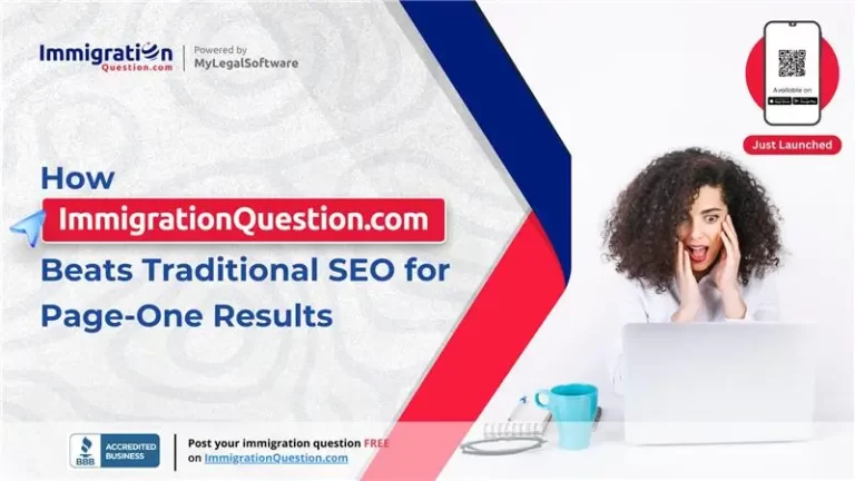 Immigration beats traditional SEO for page one results