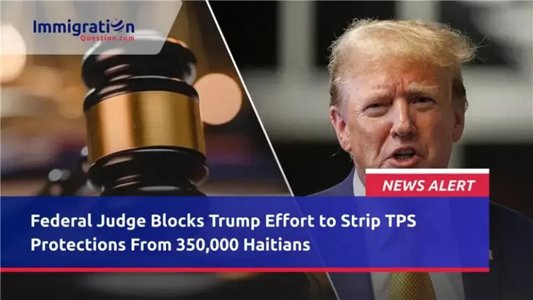 Federal Judge Blocks Trump Effort