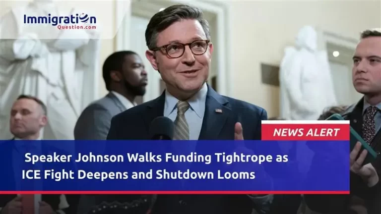 ICE Fight Deepens and Shutdown Looms 